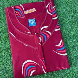xl size normal zip nighty
