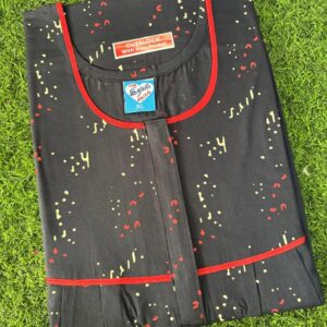 xl size normal zip nighty