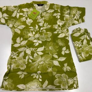 l size  rayon colth night suit  21