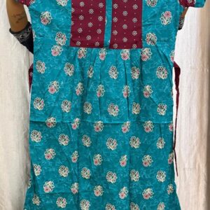 XXL size zip frock model 7(4)