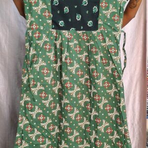 XL size frock model no zip