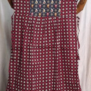 XXL size frock model