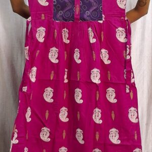 l size zip frock model