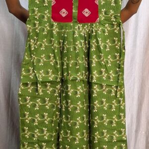 l size zip frock model