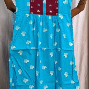 l size zip frock model