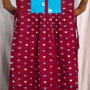 l size zip frock model